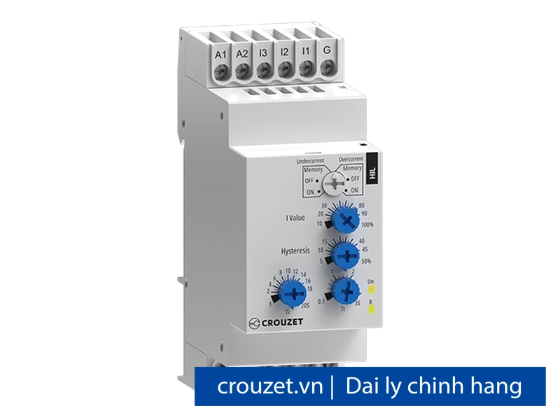 Rơle giám sát dòng điện HIL – dải 2mA–500mA