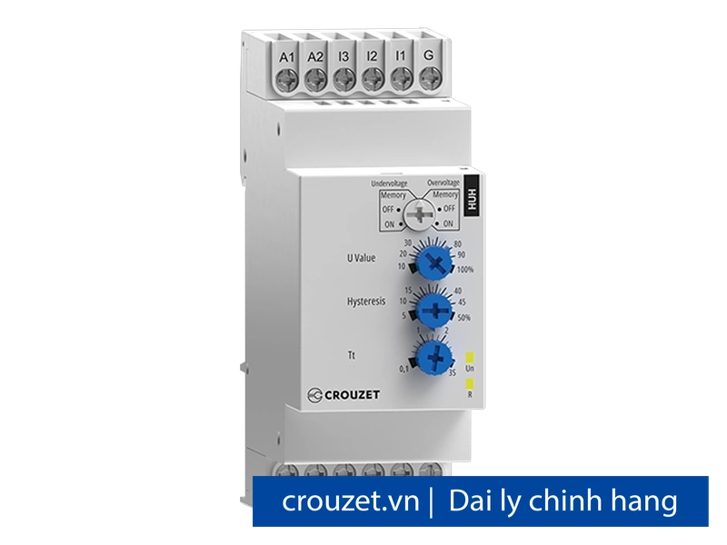 Rơle giám sát điện áp HUH – dải 15–600V
