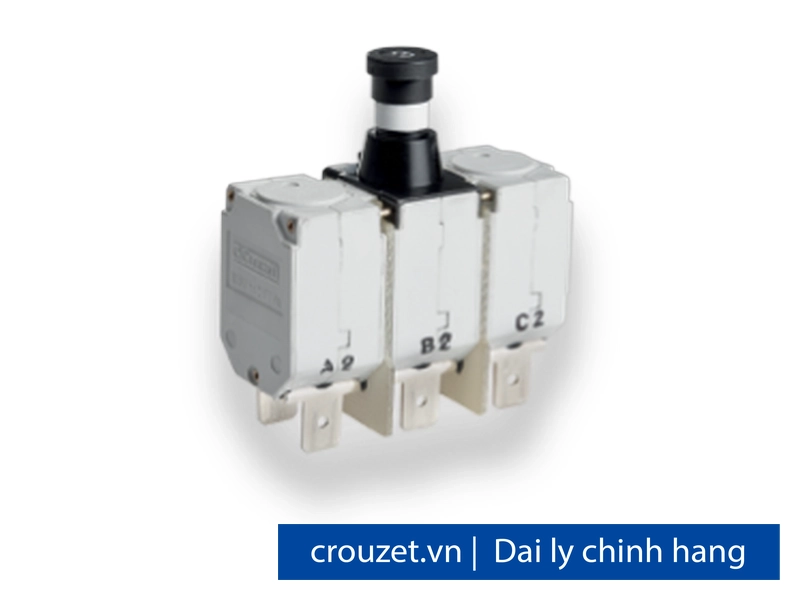 CB nhỏ 3 cực 1A – EN2592, không tiếp điểm phụ